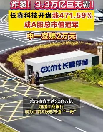 长鑫科技上市